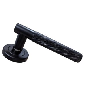 POIGNEE DE PORT ALUMINIUM L 141 BLACK