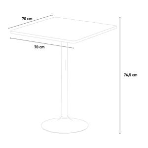 TABLE 70 CARREE BLANCHE 511519180 BLANCHE
